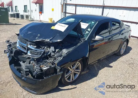 2013 Dodge Avenger Se V6 из США, поврежденный, VIN 1C3CDZAG6DN769861